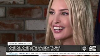 Ivanka Trump talks one-on-one with Kaley O'Kelley