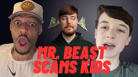 Mr Beast scammed this 10 year old kid