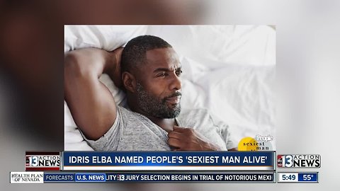 Idris Elba named Sexiest Man Alive