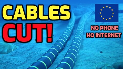EU Underwater Internet Cables CUT! - MAJOR OUTAGES