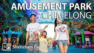 Chimelong Ocean Kingdom theme park in Hengqin, Zhuhai