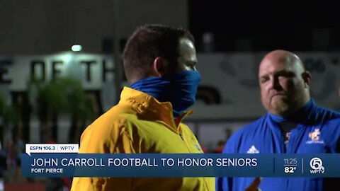 John Carroll to host Senior Night early