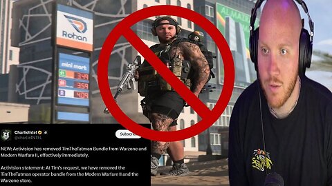 Call Of Duty Has Removed The TimTheTatman Bundle