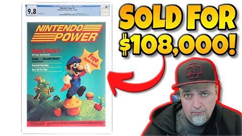 I Don't TRUST This.... Nintendo Power Issue #1 Sells For $108,000!