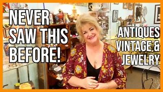 ANTIQUE SHOPPING with a RESELLER | VINTAGE Shops & Hot Deals!
