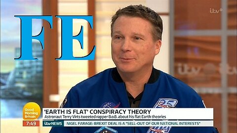 Flat Earth interview Piers Morgan, Terry Virts, & Mark Sargent AUDIO ✅