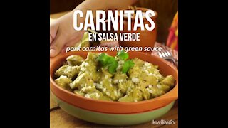 Carnitas in Green Sauce