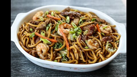 Filipino style Pancit Bihon