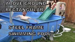 Above Ground Rectangular Steel Frame Swimming Pool, 8.5 x 6 Ft | Aveni | INTEX C530 CARTRIDGE FILTER
