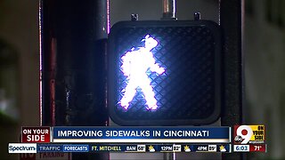 Plan to improve sidewalks in Cincinnati