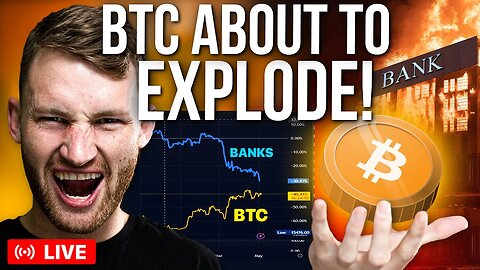 DECOUPLING BEGINS! Failing Banks & Stocks To BENEFIT BITCOIN?