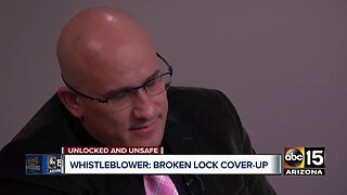 New whistleblower says prison 'hiding' broken doors