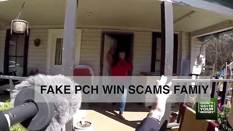 Fake PCH win scams family