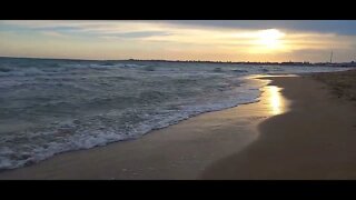 Evening Sea... 傍晚的海... مساء البحر ... 夕方の海… शाम का समंदर...