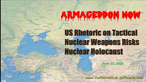 Armageddon Now: US Rhetoric on Tactical Nuclear Weapons Risks Nuclear Holocaust