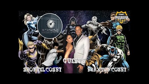 Al chats with Braxton & Shontel Cosby - Comic Crusaders Podcast #183