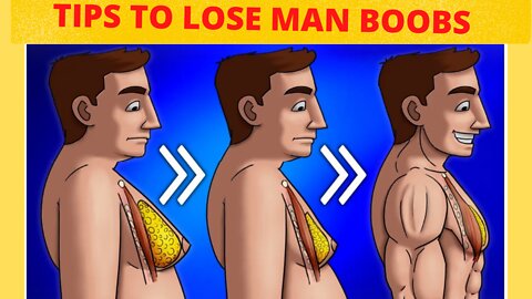 10 tips to lose man boobs fast