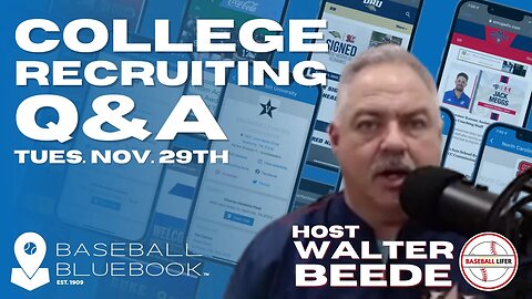 Tuesday's Live Q & A for Parents and Athletes - Episode 1- Nov 29 2022