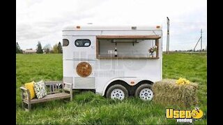 Vintage Circle J Refurbished Event Trailer | Horse Trailer Conversion Mobile Bar for Sale in BC