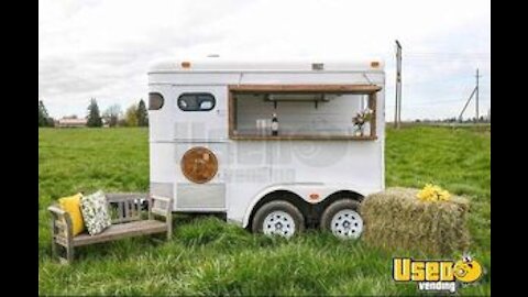 Vintage Circle J Refurbished Event Trailer | Horse Trailer Conversion Mobile Bar for Sale in BC