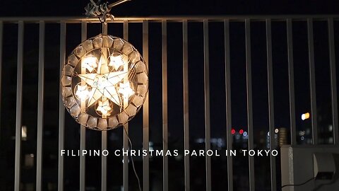 Filipino Christmas Parol in Tokyo