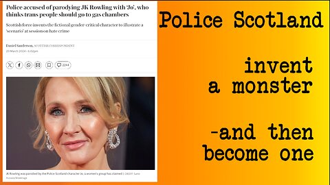 Did Police Scotland Commit a Hatecrime against JK Rowling?
