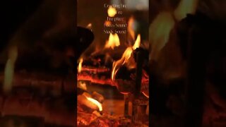 The Calm Mesmerising sound of a Crackling Log Fire