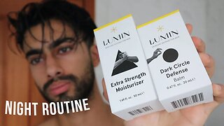 Lumin Skin Care Night Routine | Step-by-Step Tutorial For Men