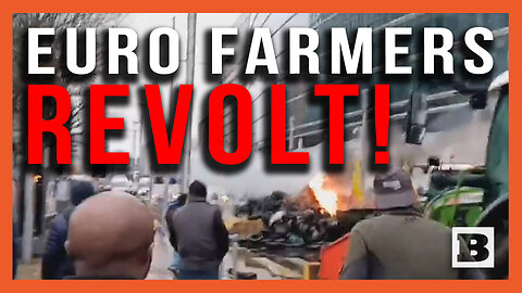 Euro Farmers Revolt! Police in Brussels Deploy Water Cannons and Tear Gas