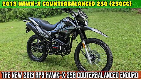 NEW 2023 Hawk X 250 Counterbalanced engine details and differences from old Hawk
