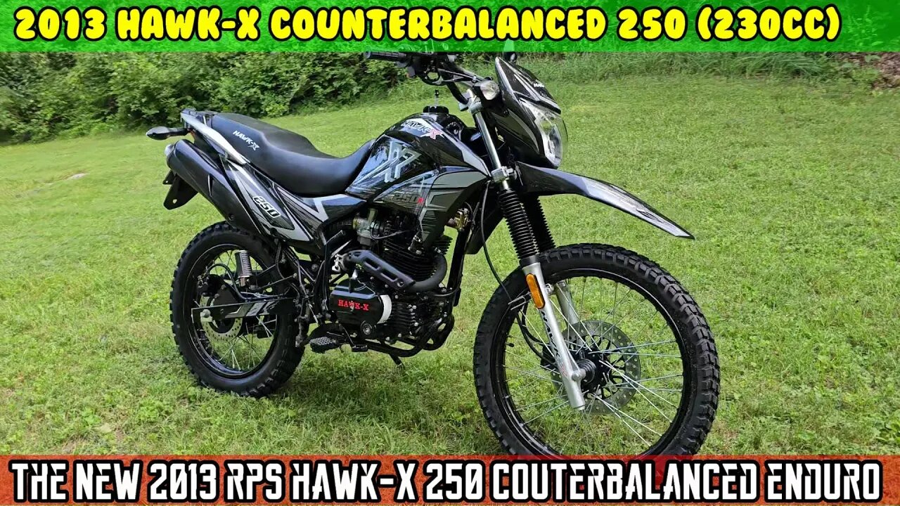 NEW 2023 Hawk X 250 Counterbalanced engine details and differences from old Hawk