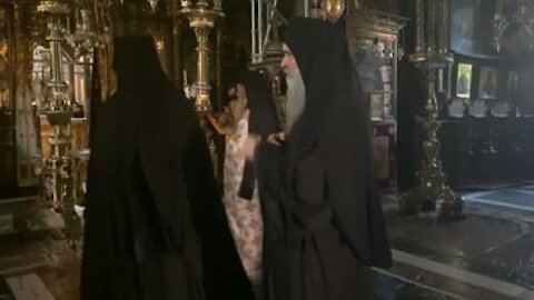 Sfânta Liturghie oficiată de IPS Teodosie, la Sfânta Mare Mănăstirea Vatoped din Sfântul Munte Athos