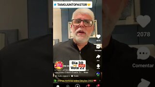 Depois da censura a Jovem Pan pastor Cláudio Duarte declara voto em Bolsonaro 22