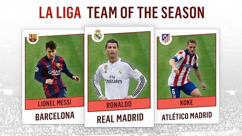 La Liga Team of the Season 2014-2015