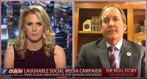 The Real Story - OANN Life at the Border with Ken Paxton