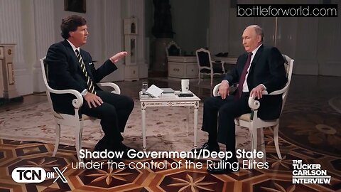Highlights from Tucker Carlson's President Putin Interview - USA Shadow Government, Media; BRICS