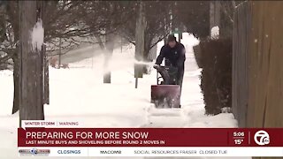 Metro Detroit preparing for more snow