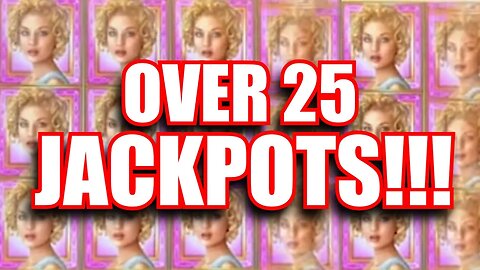 Over 25 Jackpots Won!!! ★ High Limit Golden Goddess Slots in Vegas!