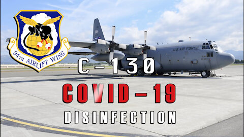 C-130 COVID-19 Disinfection
