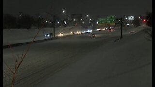 Snowy & slick morning commute