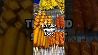 Thailand Fried Street food