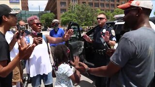 Tensions During Kids Protest