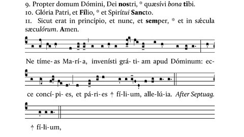 Little Office Vespers in Advent (Office 2) Gregorian Chant