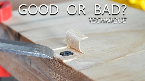Hide a screw / Good or Bad Technique?