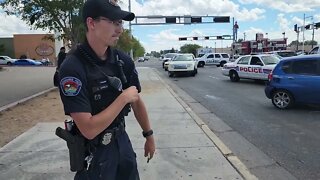 Albuquerque PD, State cops and CSI for a crash?!?