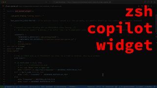 zsh copilot widget