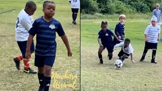 Lil Baby's Son Jason Crushes Opponents On The Soccer Field! ⚽️