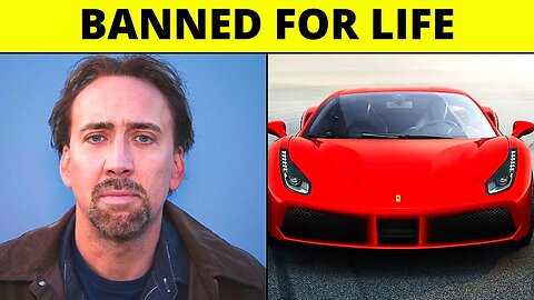 Famous People Who Are NOT ALLOWED To Buy A FERRARI