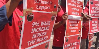 SOUTH AFRICA - Cape Town - Nehawu workers at the Robben Island Museum have embarked on a strike following a deadlock in wage negotiations (video) (JtH)