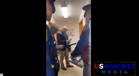Michigan State Police Confiscate Voting Machine From Adams Township Clerk